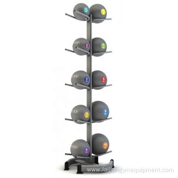 Black Fitness Sports Medicine Ball Rack